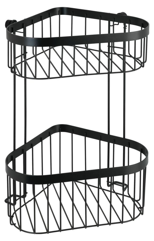 WENKO Étagère d'angle 2 étages Classic Salle de bains Image du produit 