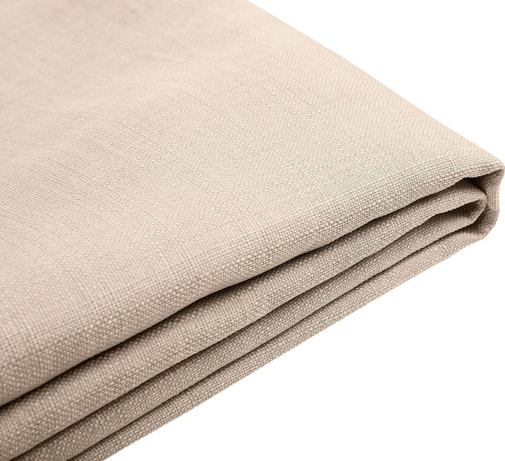 BELIANI Bezug Beige 180 x 200 cm für Bett aus Polyester Bettrahmenbezug Schlaffzimmer/für Ihr Lieblingsbett