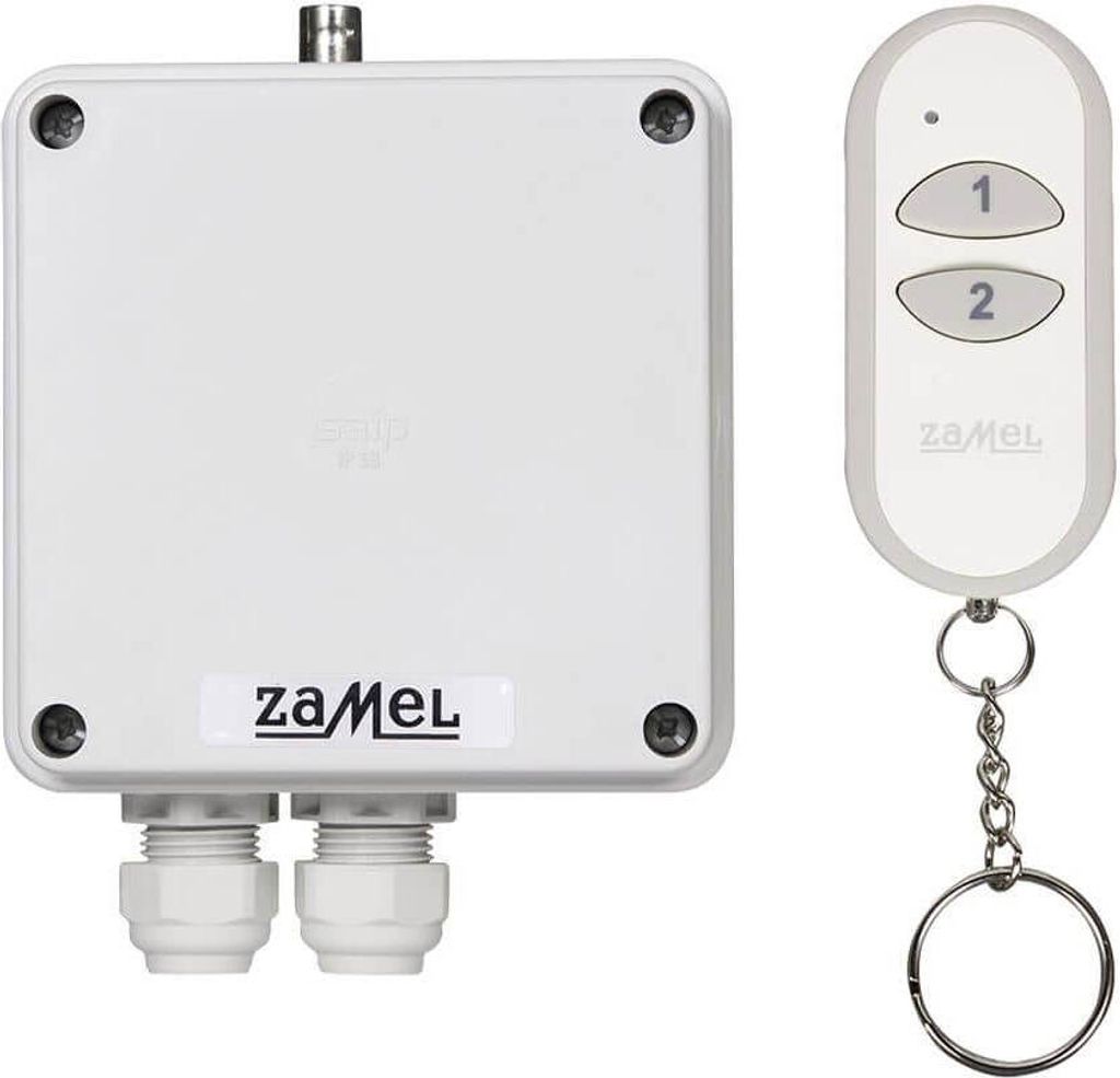 Zamel Wireless Steuerungsset 2-Kanal Fernsteuerung + 1-Kanal Funknetzschalter RWS-311J/Z
