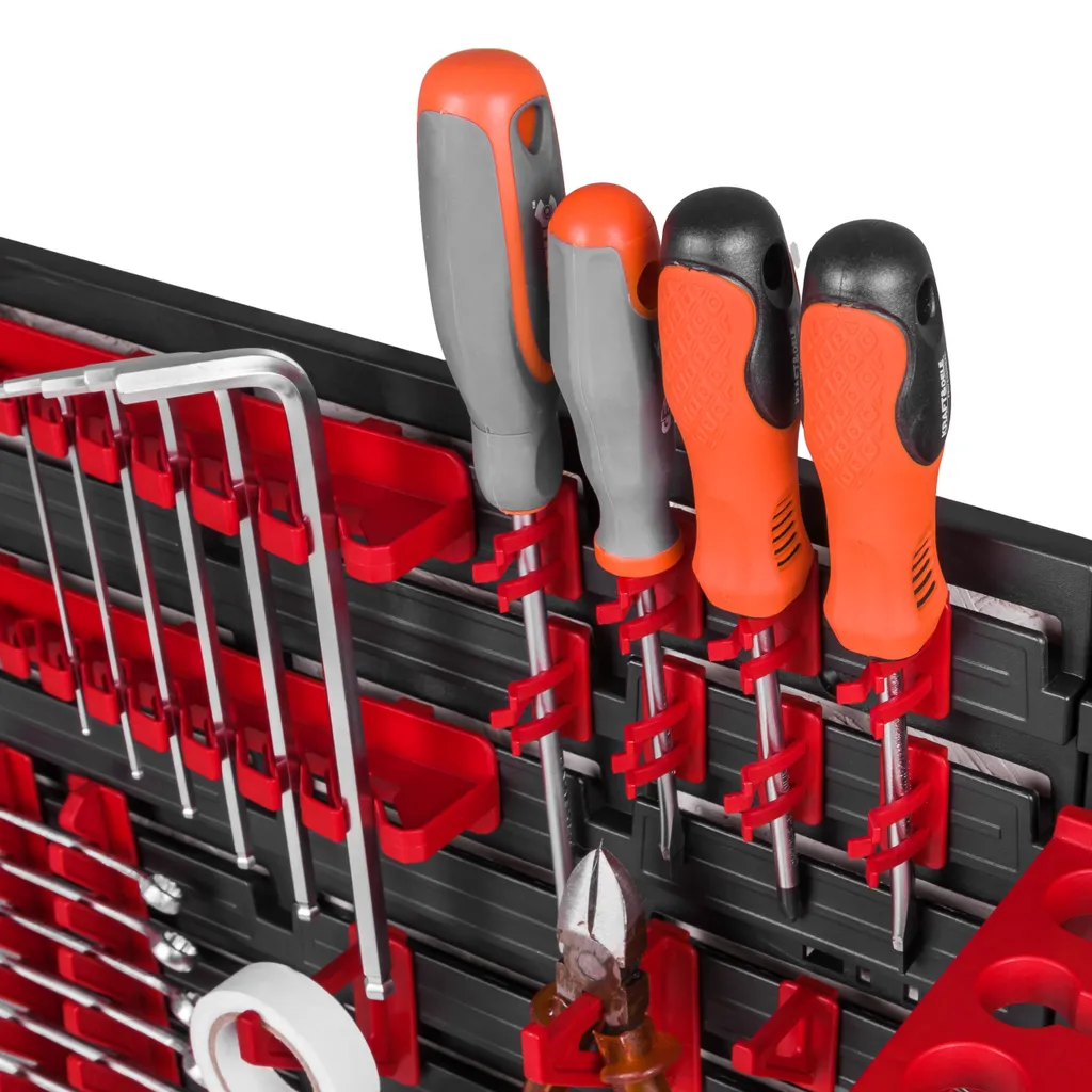 Solution de rangement pour petits outils : Mur d'Atelier 68 pièces - 5