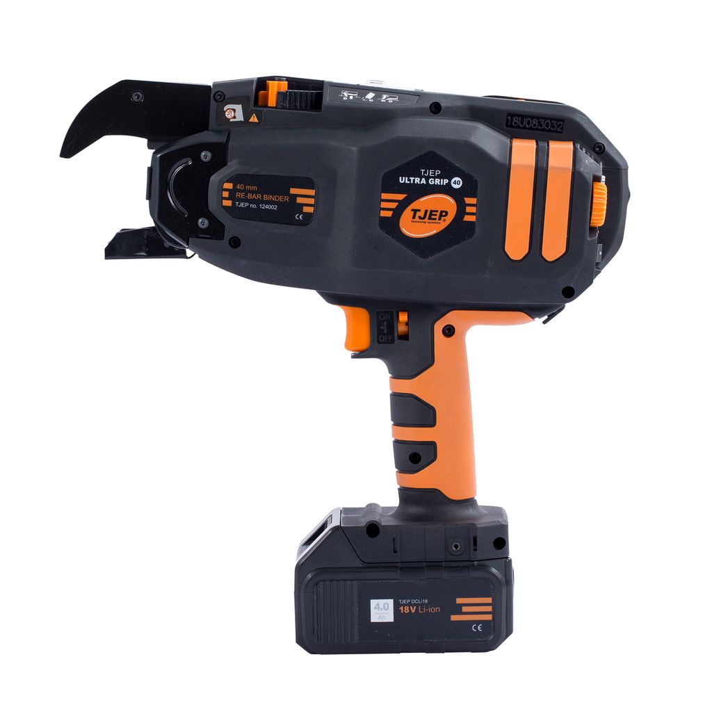 TJEP ULTRA GRIP 40 Bindemaschine 12-40mm im SET, Produktbild 