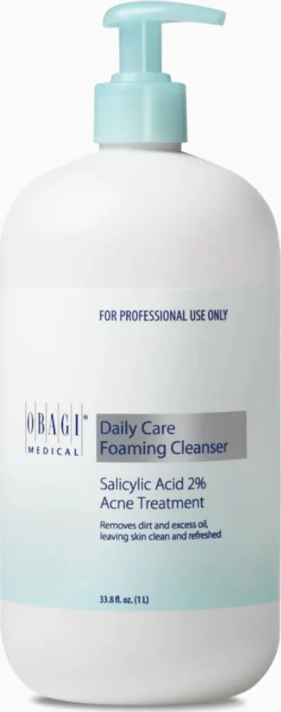Mousse nettoyante visage Obagi 1000ml hygiène quotidienne de la peau
