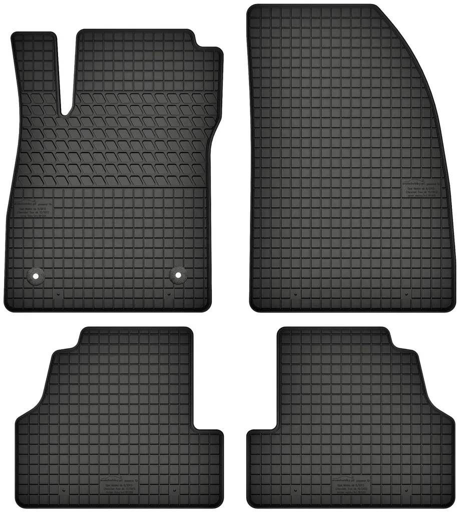 Tappetini Gomma Chevrolet Trax con Stopper | Mantieni il Valore dell'Auto