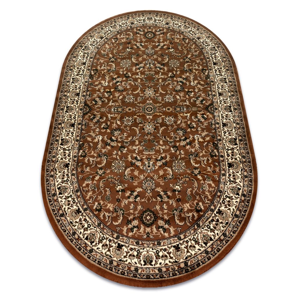 Dywan ROYAL ADR owal wzór 1745  brązowy 200x290 cm Zdjęcie produktu 