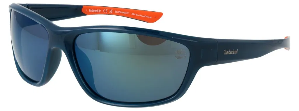 Lunettes de soleil Timberland TB00024 90R Shiny Blue Homme 64/16/135