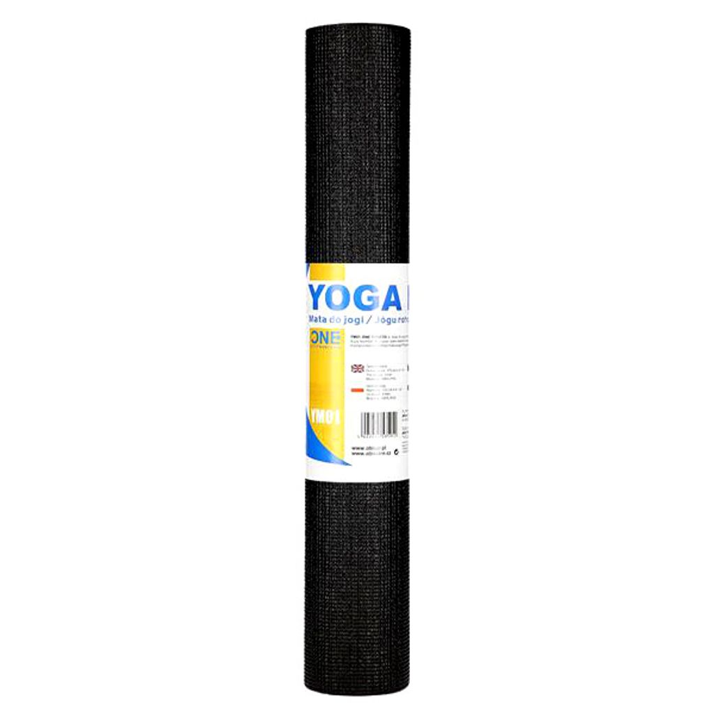 Tappetino da yoga ONE Fitness YM01 nero Immagine del prodotto 