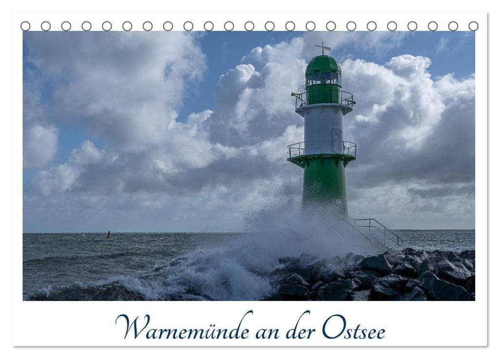 Warnemünde an der Ostsee (Tischkalender 2027 DIN A5 quer), CALVENDO Monatskalender