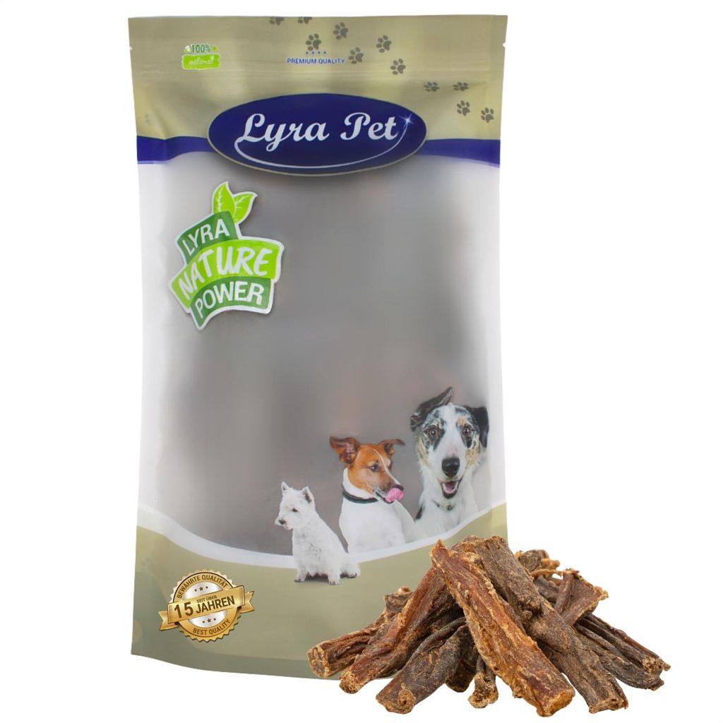 1 kg Lyra Pet® Rinderdörrfleisch Produktbild 