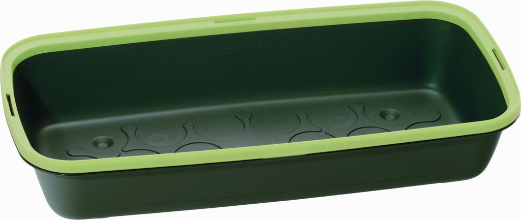 Romberg Green Edition BoQube Anzuchtschale M Moosgrün 37 x 19 cm