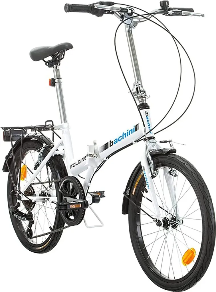 Vélo tout-terrain Bachini 20 pouces avec cadre robuste et pliable
