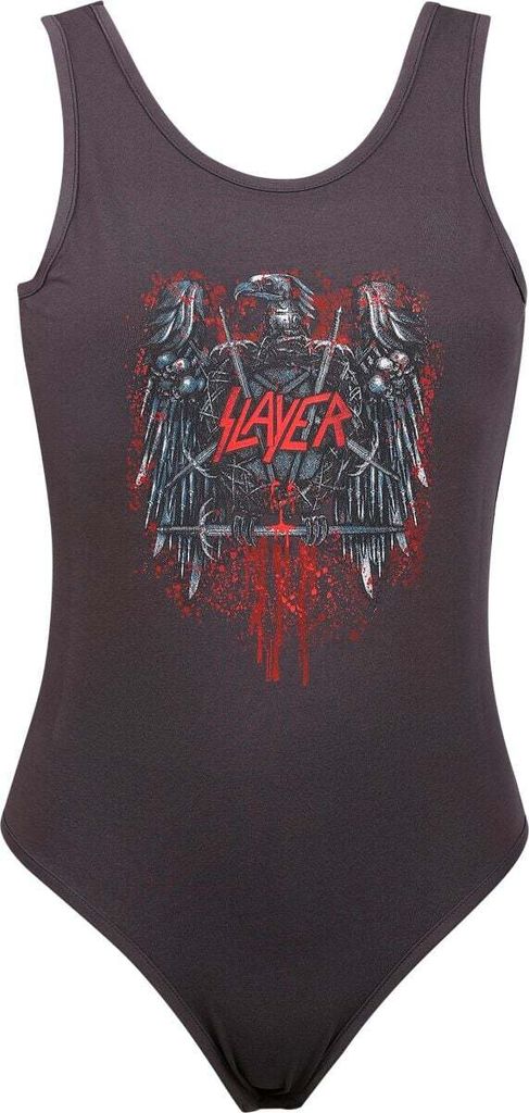 Slayer Body Damen Amplified Collection - Eagle charcoal S