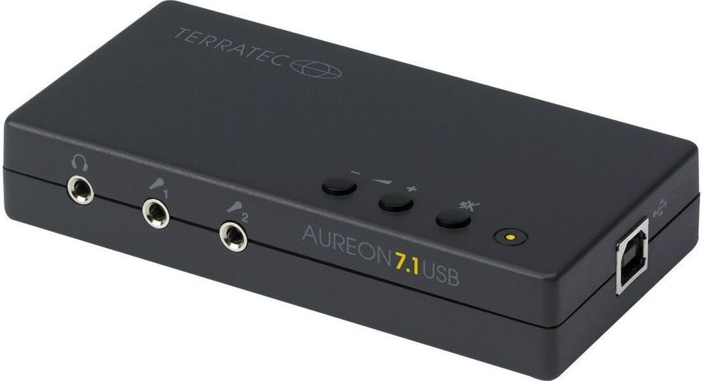 Terratec Aureon 7.1 USB, 7.1 Kanäle, 16 Bit, USB Produktbild 