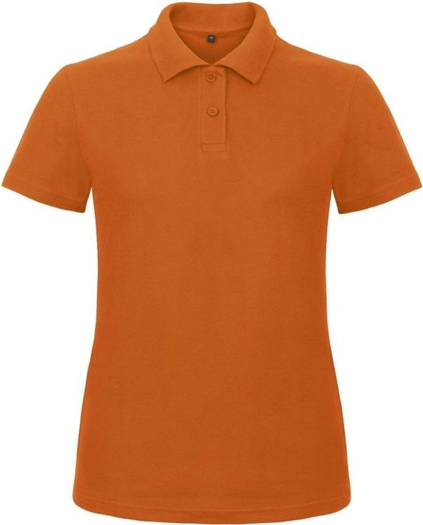 Dámské polo tričko, krátký rukáv - B&C ID.001/W - orange - Obrázek produktu 