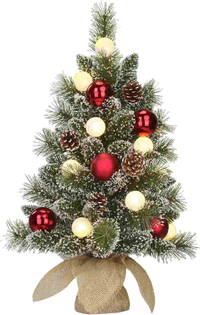 Black Box Trees Kaprun Kunstkerstboom in Jute - Kunst Productafbeelding 