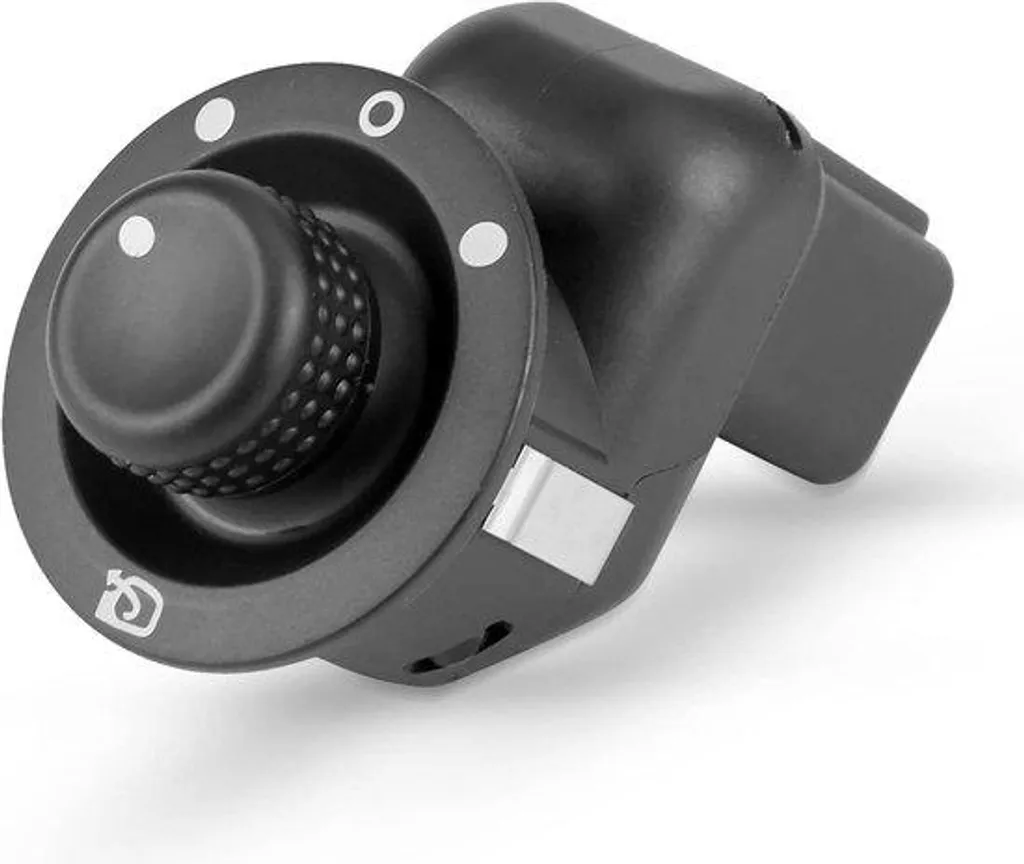 Commutateur de rétroviseur pour remplacement - Commande miroir noir 1 pc
