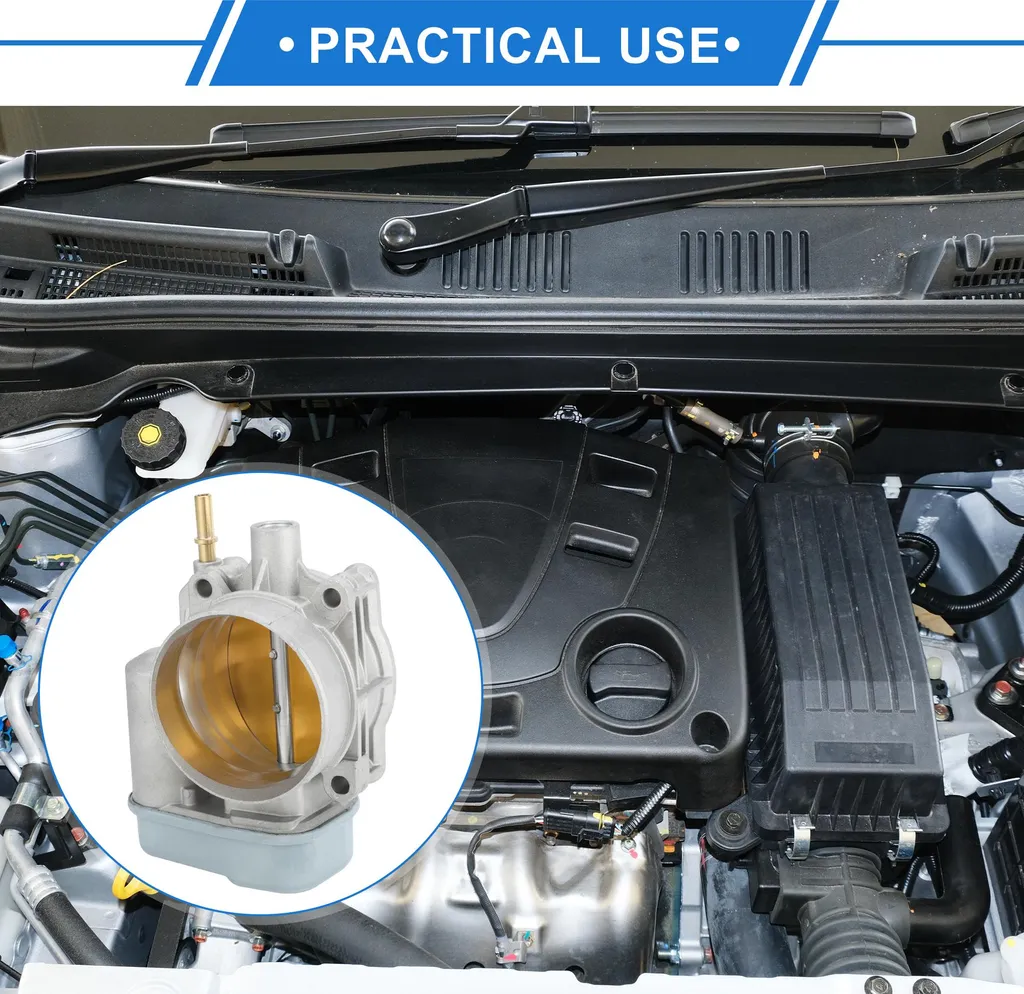 Corps de Papillon 77mm pour Réparation Chevy Colorado et GMC Canyon Alu