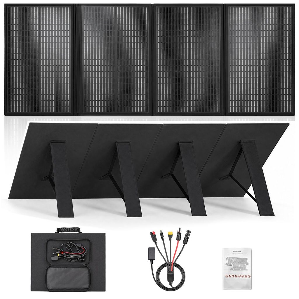 400W Faltbares Solarpanel 36V Monokristallin, Tragbares Produktbild 