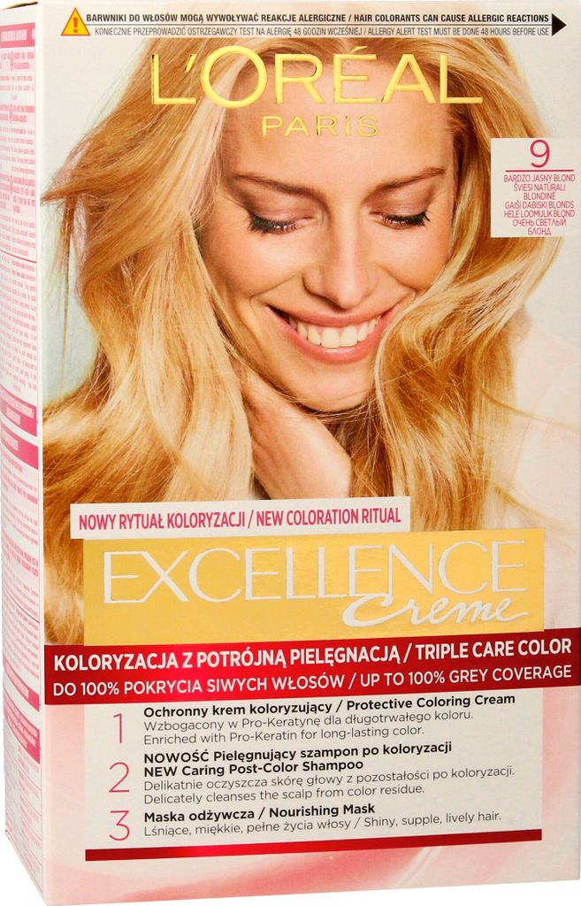 L'Oreal Paris Excellence Creme - Svetlé Blond Barvení Pro Obrázek produktu 