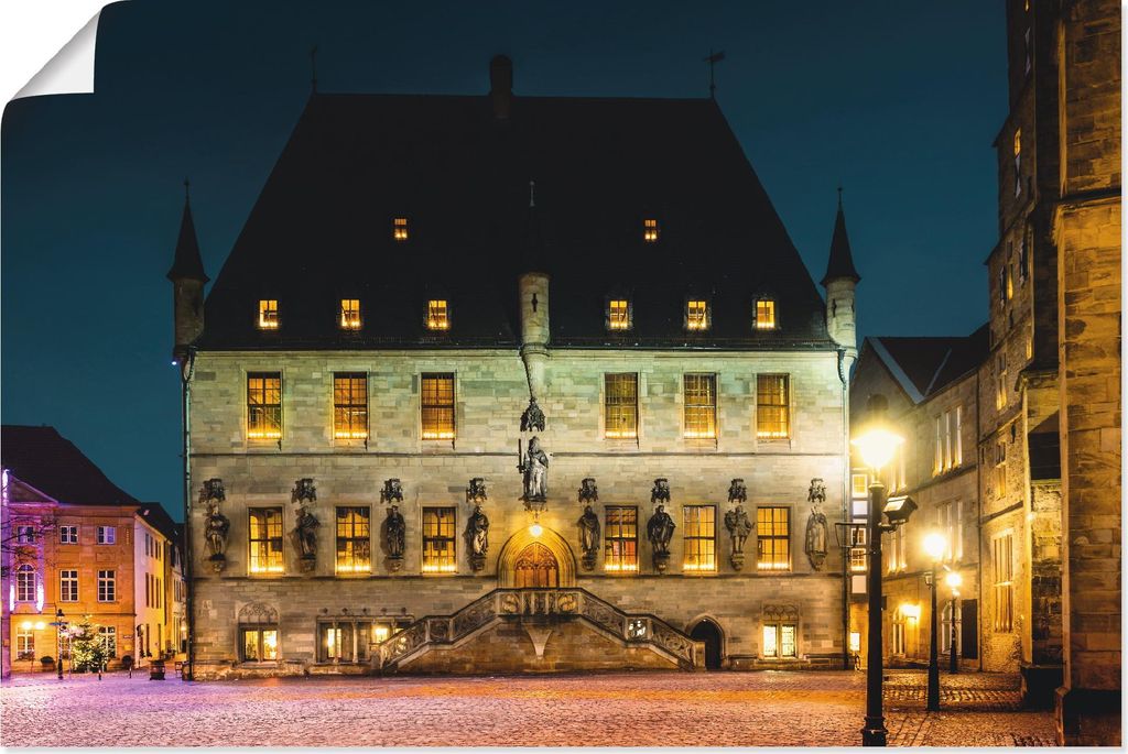 ARTland Poster Rathaus Osnabrück II Größe: 30x20 cm