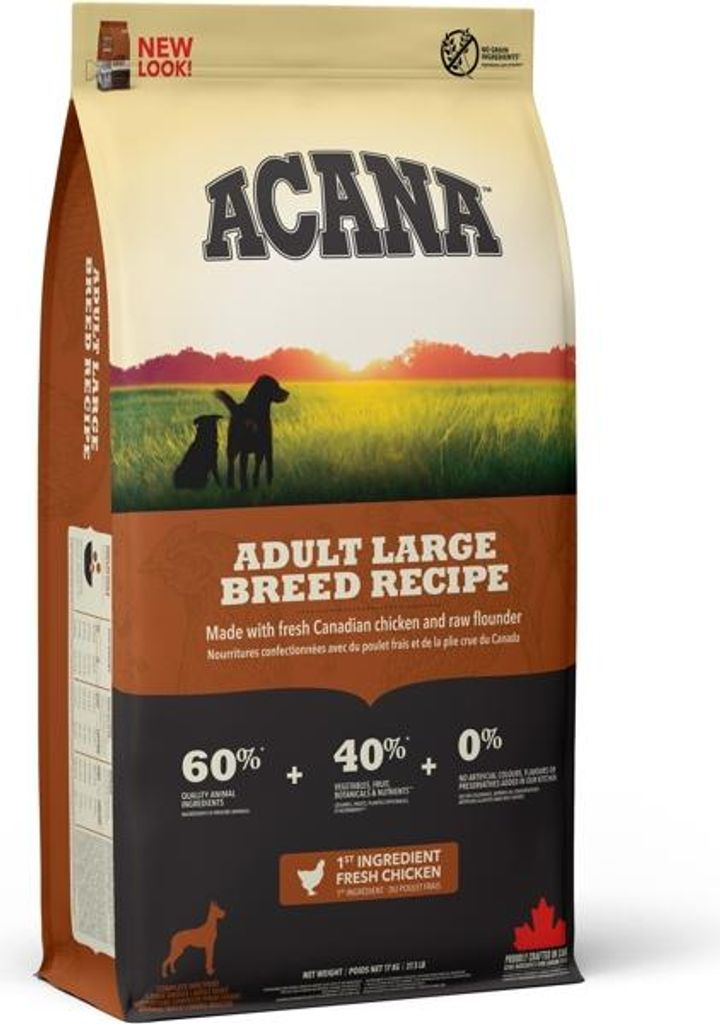 ACANA ADULT LARGE BREED RECIPE 17 kg Image du produit 