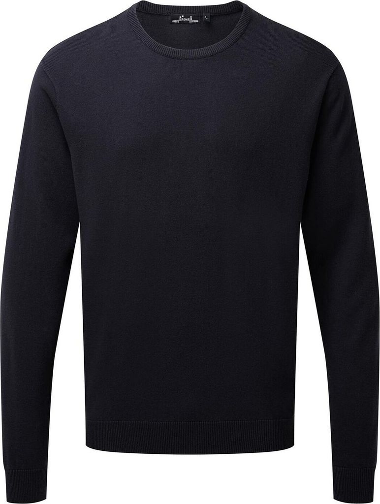 Premier - Sweatshirt Rundhalsausschnitt für Herren RW9451 (M) (Marineblau)