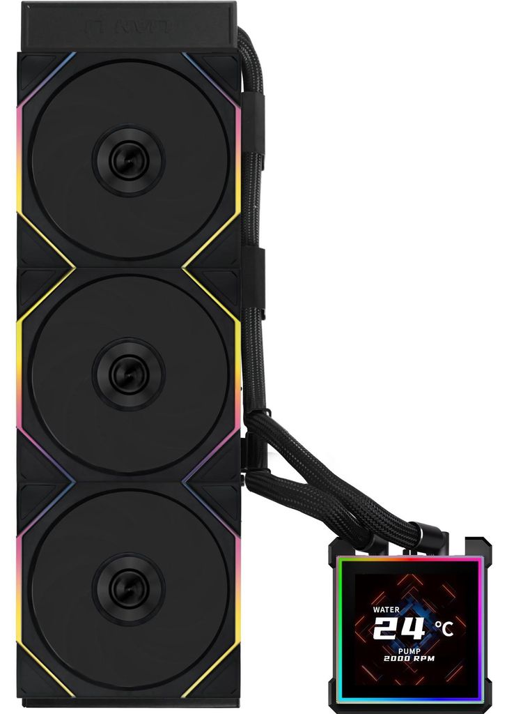 Lian Li HydroShift II LCD-S 360 TL, Flüssigkeitskühlung, 12 Produktbild 