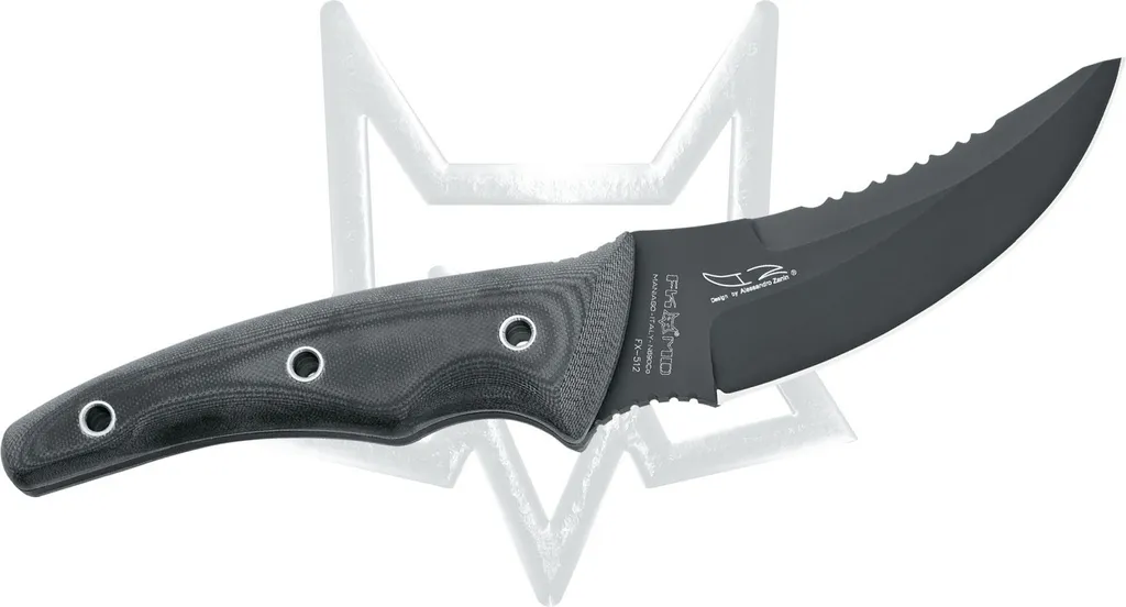Couteau FOX Recon G10 Noir : Finissez-en avec les Lames Fragiles et Mous
