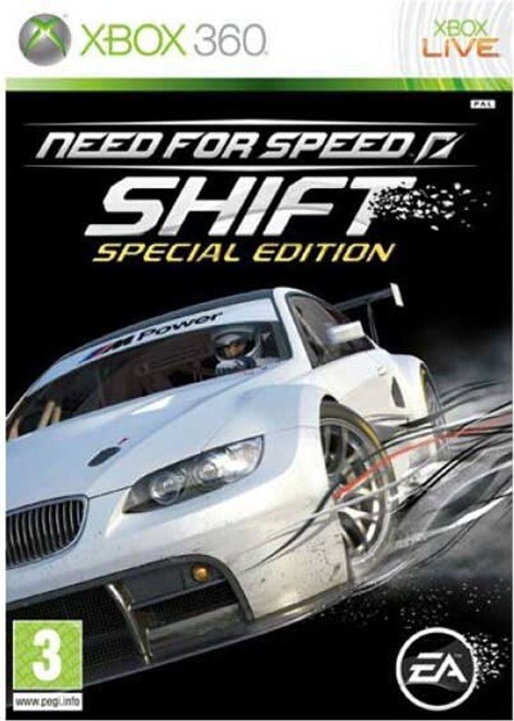 Xbox Games 360 Need For Speed Shift Special Edition Classics PAL PAL