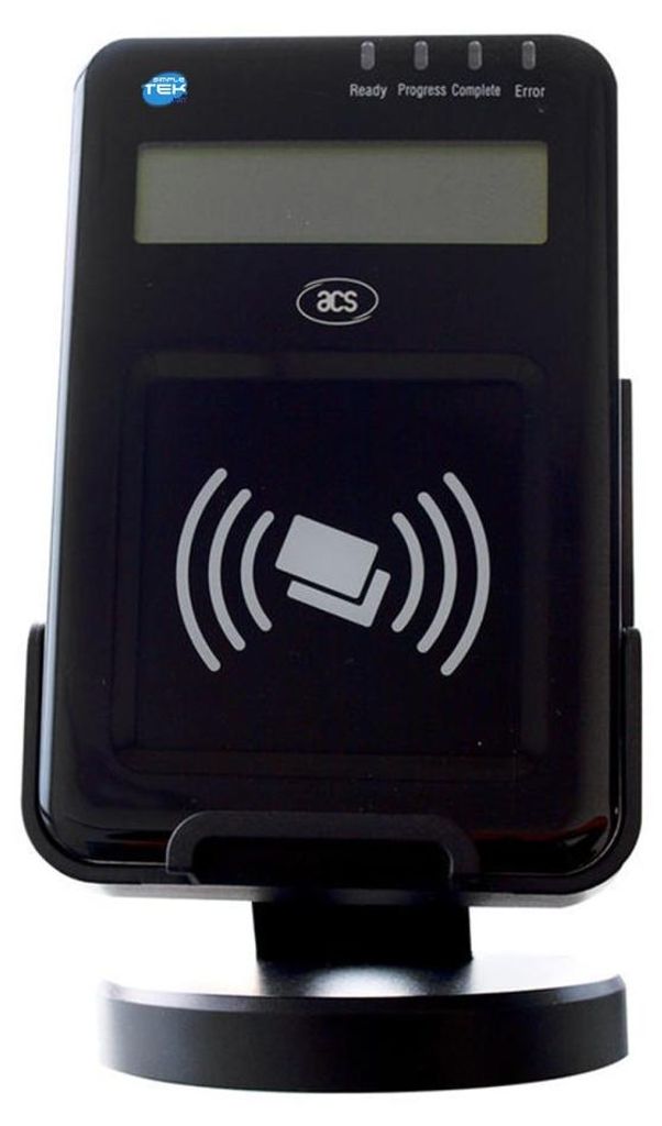 ACS ACR39U-U1, USB 1.1, 1,5 m, Černá, 65 g Obrázek produktu 