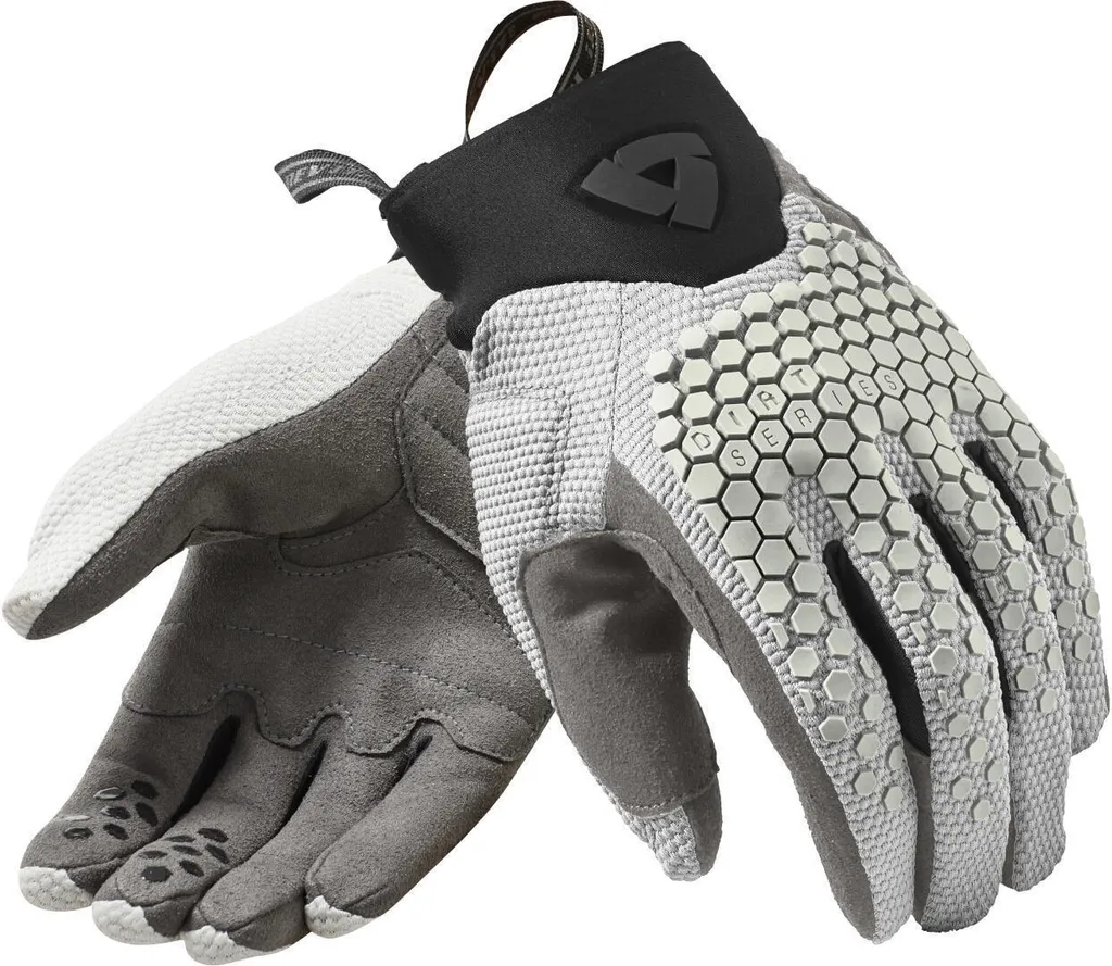 Gants Moto Cross Revit Massif Gris - Gants Légers Ventilés Taille 3XL