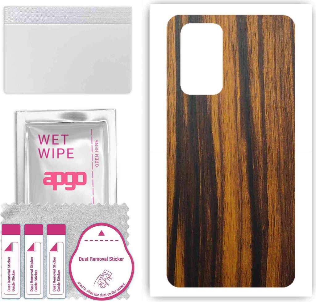 apgo Rückseite Schutzfolie, Skin, kompatibel mit Xiaomi Redmi Note 10 Pro Max, Hinten Displayschutzfolie aus Vinylfolie, kratzfest, einfache Monta...
