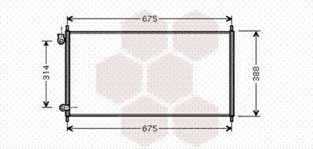 Finies les fuites de clim : Condenseur VAN WEZEL pour Honda Accord VII