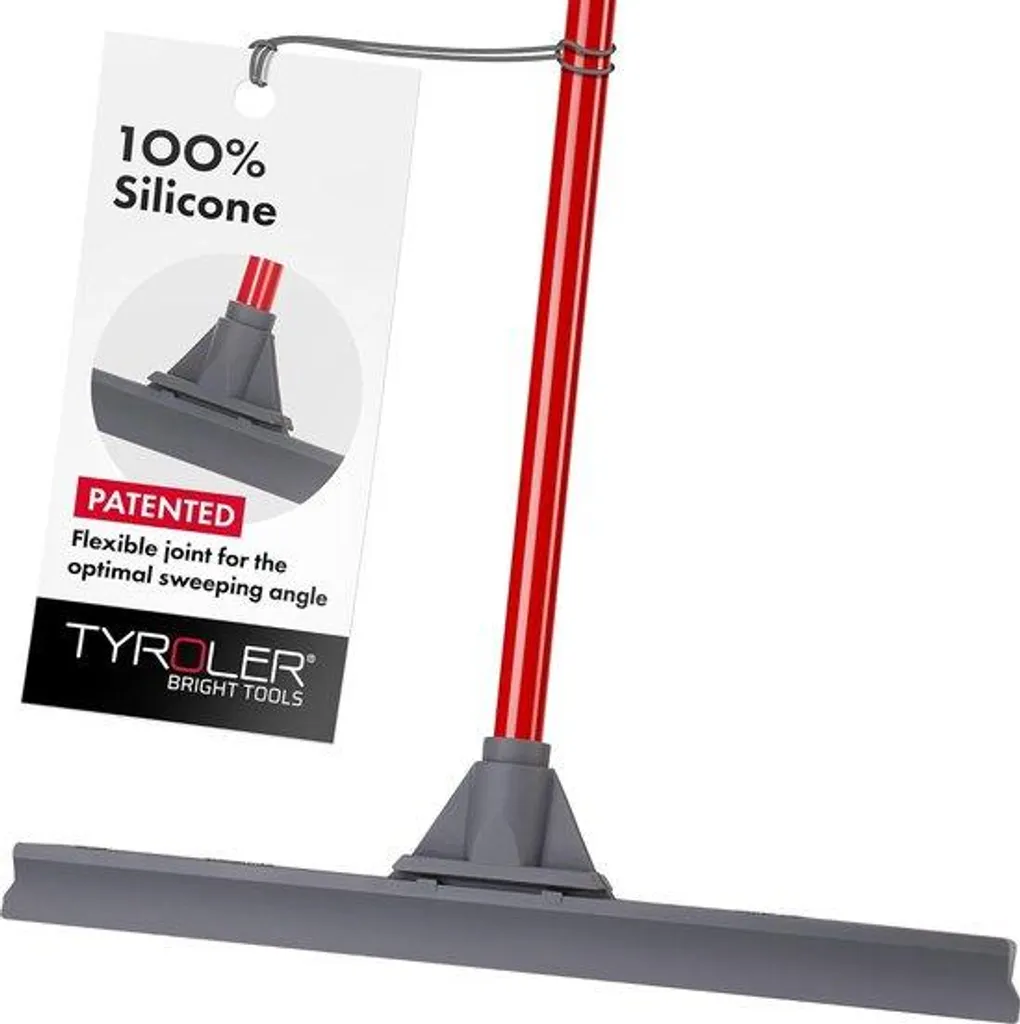 Balai silicone multifonction séchage rapide sans traces raccord pivot
