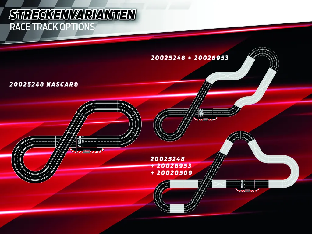 Circuit Électrique NASCAR Darlington Showdown Carrera Evolution 1/32 - 6
