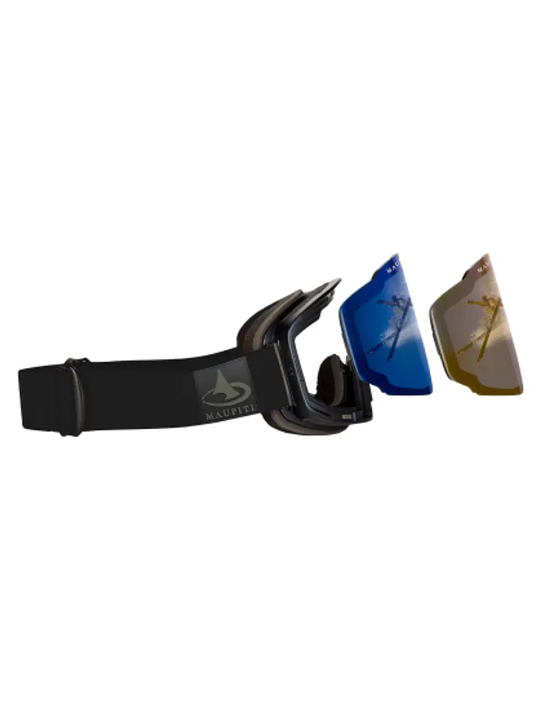 Rox Lunettes de ski magnétiques RX-V1 - Masque de ski unisexe noir