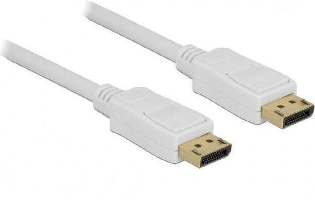 DELOCK Kabel DP 1.2 -> DP St/St 10.0m weiss 4K 60Hz