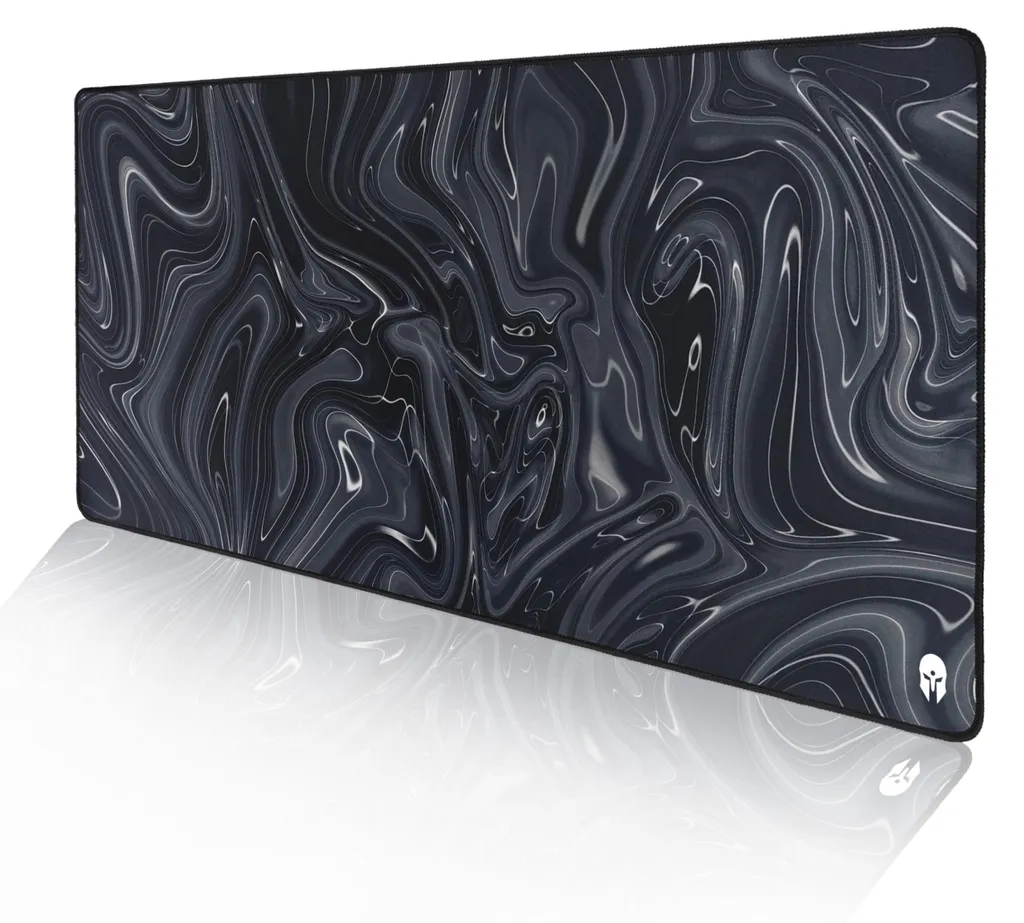 Tapis de souris gaming XXL pour setup complet 900x400 mm glisse précise