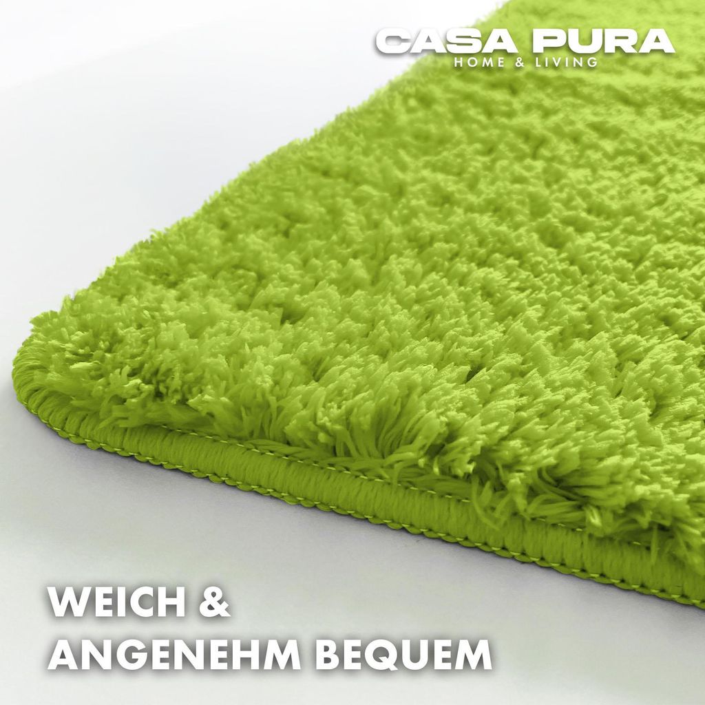Tappetino Da Bagno Colorful Shag 50,8x76,2 Cm - Morbido Peluche Con Design Girasole, Antiscivolo, Assorbente - Colori Giallo, Rosso, Marrone, Verde