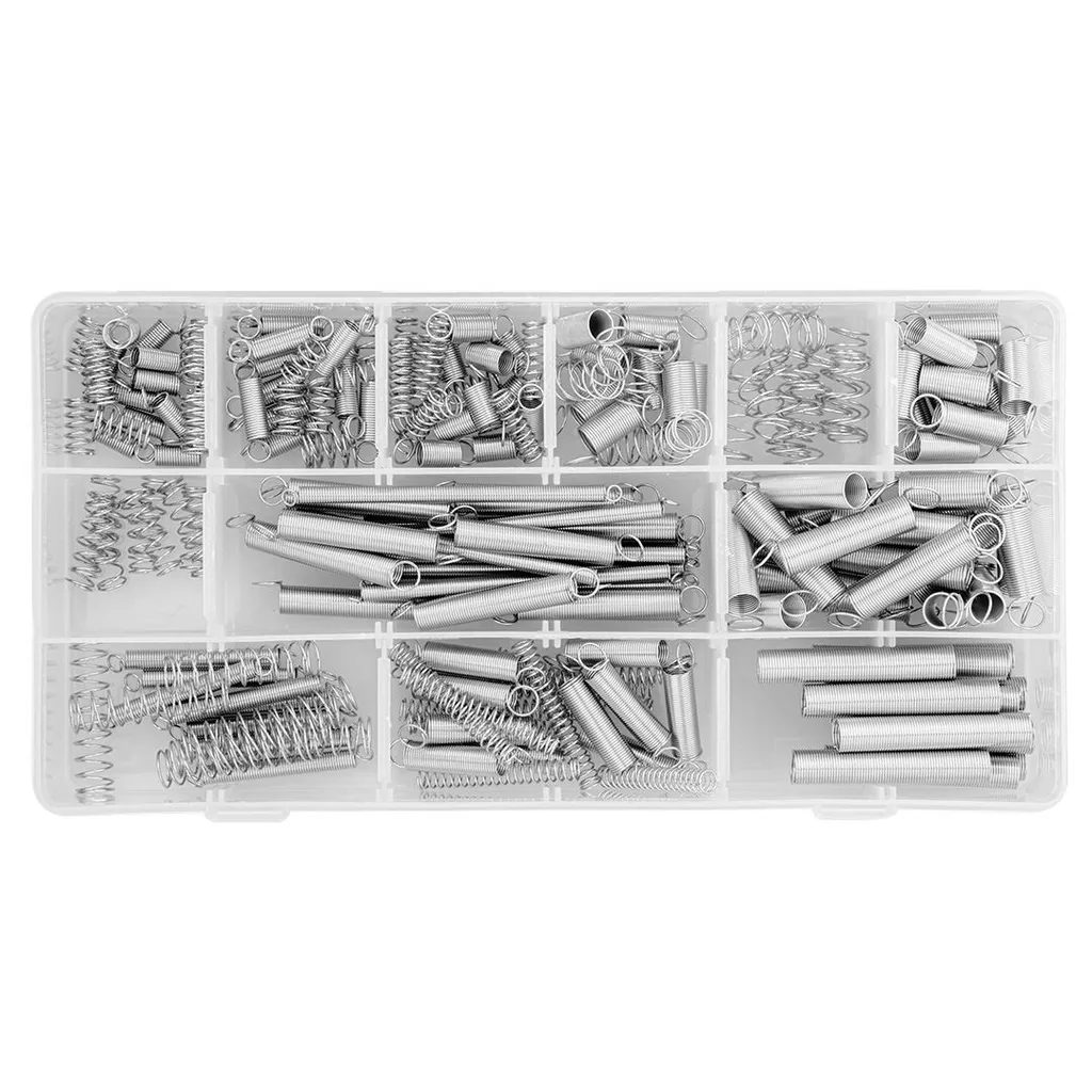Coffret de ressorts de compression et traction NEO TOOLS, 200 unités