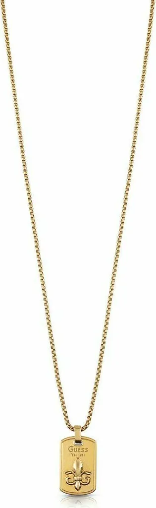 Regalo Uomo: Collana Guess Knight Flower JUMN01324JWAGT-U Dorata