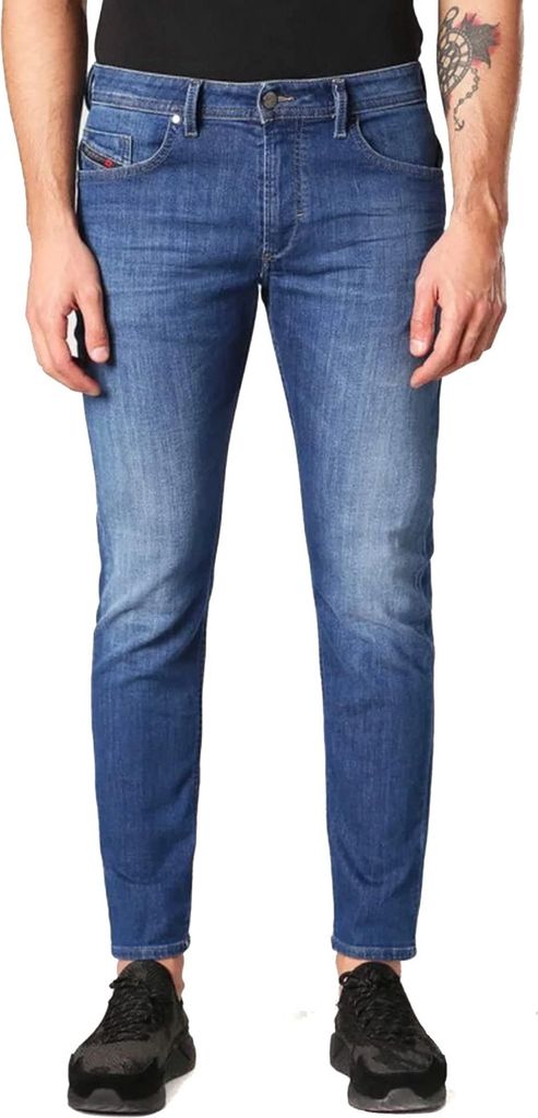 Diesel Thommer-T 084RK Herren Jeans Hose Regular Slim Skinny