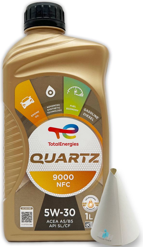 Total Quartz 9000 NFC | 5W-30 | 1 L | RN 0700 | Ford Produktbild 