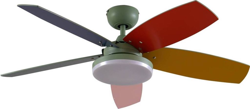 Lindby LED-Deckenventilator Jonte, Holz, DC, leise, Ø 106 cm