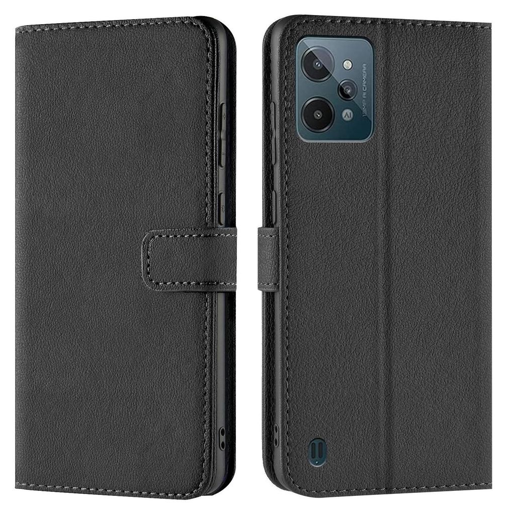 Book Case für Realme C31 Hülle Flip Cover Handy Tasche Produktbild 