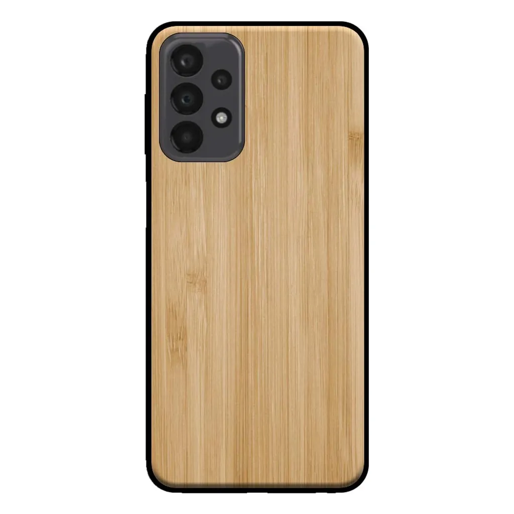 Cover Samsung A23 5G Effetto Legno Marrone Smartphonica Slim Fit