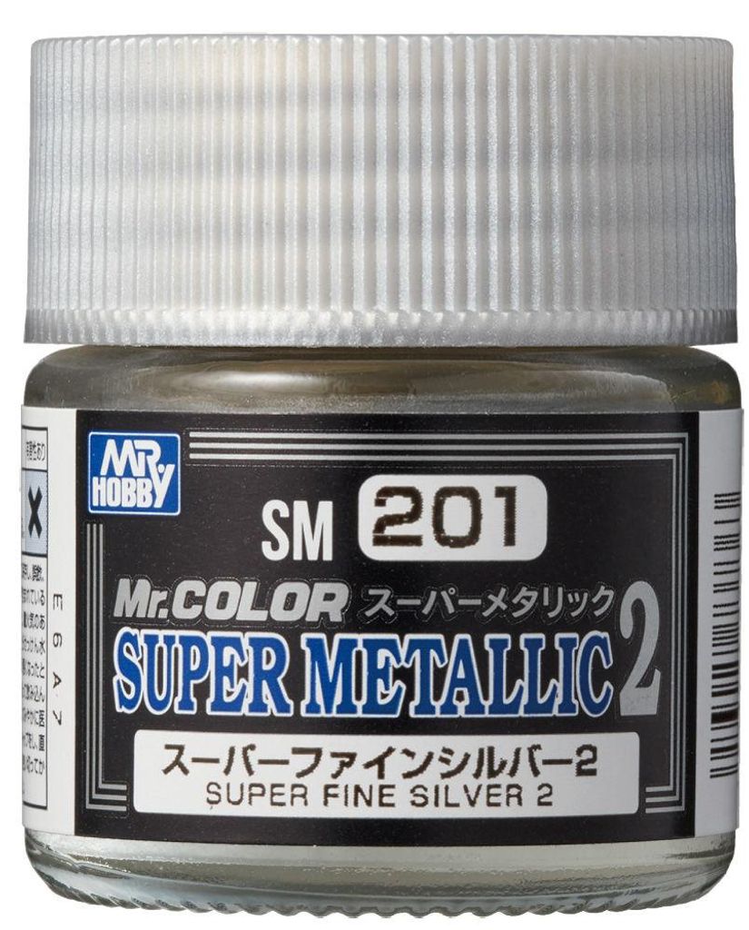 Mr Hobby - Gunze SM-201 - Super Metallic Colors II (10 ml) Produktbild 