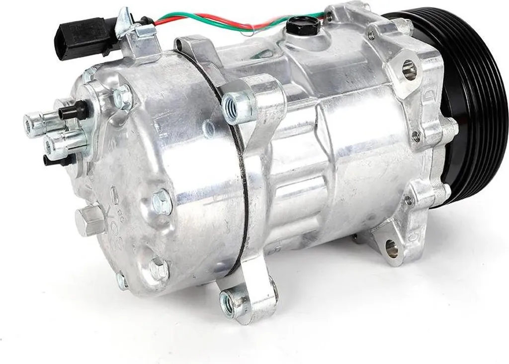 Compresseur Climatisation 12V R134a Huile PAG46 Conception Ouverte - 8