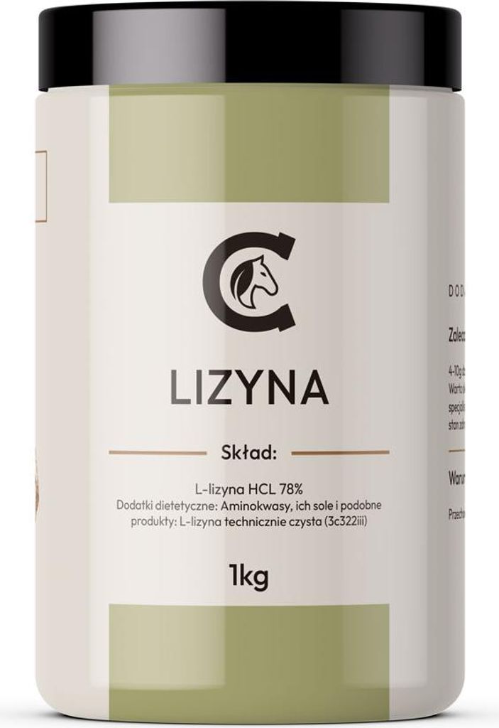 Cavella L-Lysin Hcl 78% Pulver Ergänzungsfuttermittel Pferd Für Muskelaufbau, Regeneration Und Immunsystem, 1 Kg