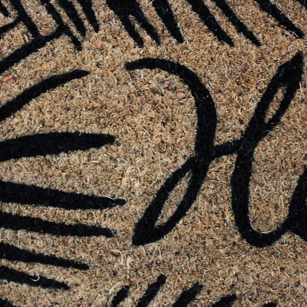 Fußmatte aus Kokosfasern HELLO, 40 x 60 cm