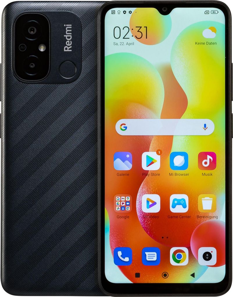 Redmi 12C 4GB+128GB Grafitově šedý chytrý telefon Obrázek produktu 